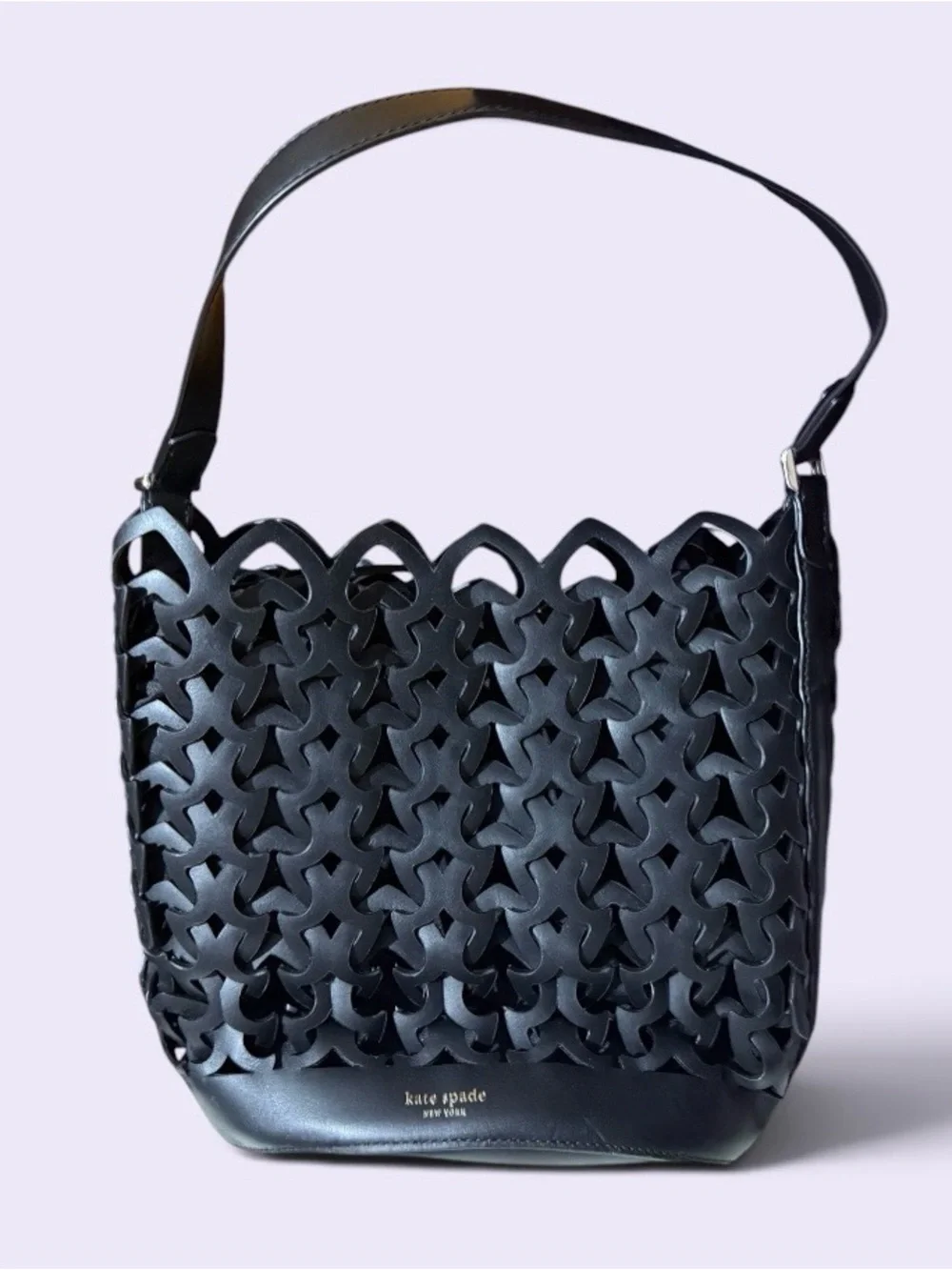 Kate Spade New York ~ Doris Bucket Bag ~ Black ~ Leather ~ Shoulder Bag